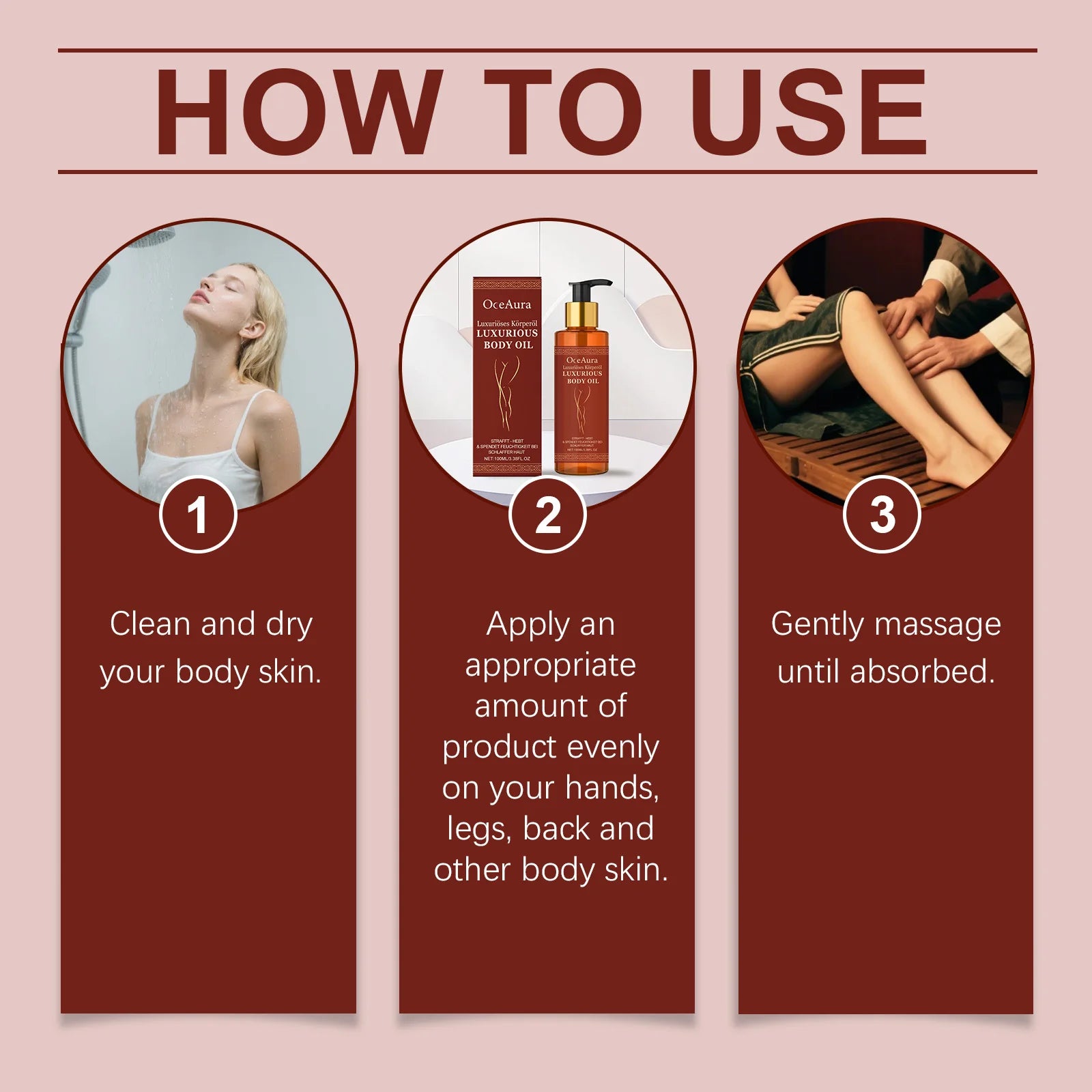 Huile Corporelle Raffermissante et Tonifiante